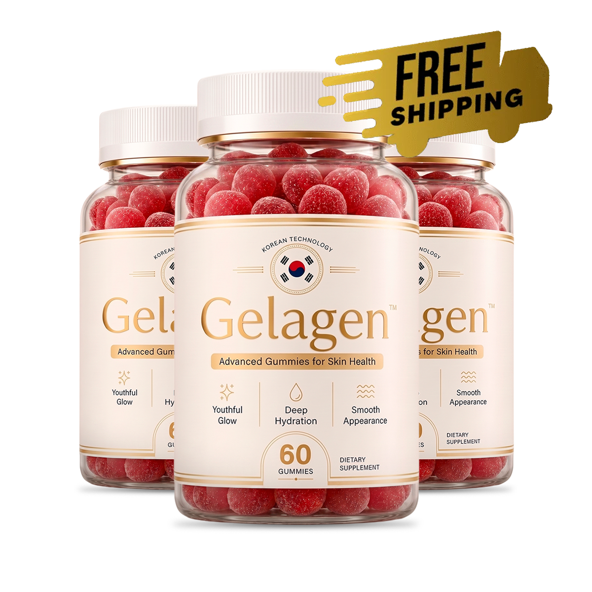 3 bottles of Gelagen