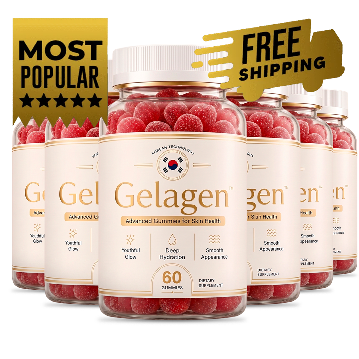 Gelagen six bottle package